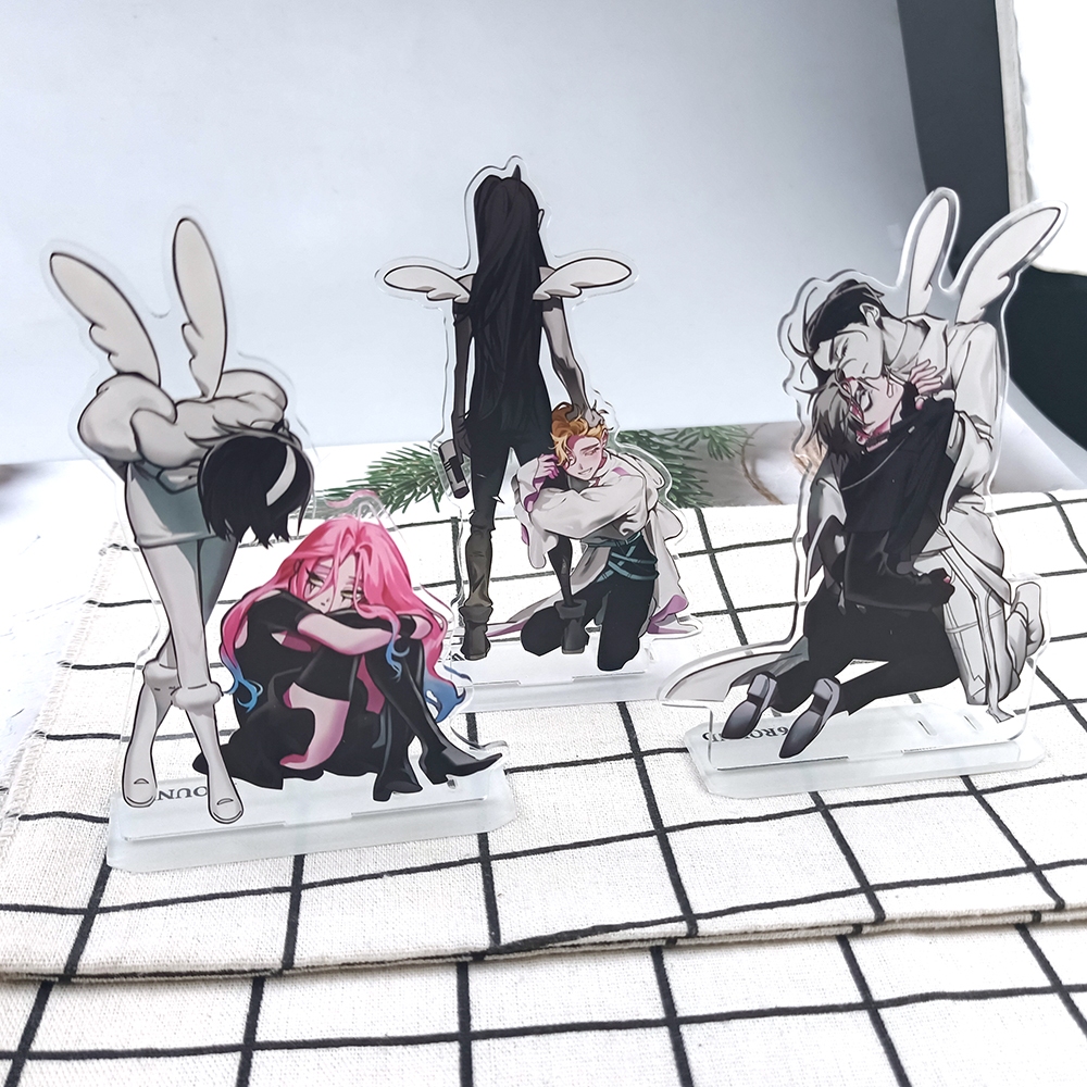 Anime Alien Stagee Cosplay 15CM Acrylic Stand Ivan Mizi Till Cute ...