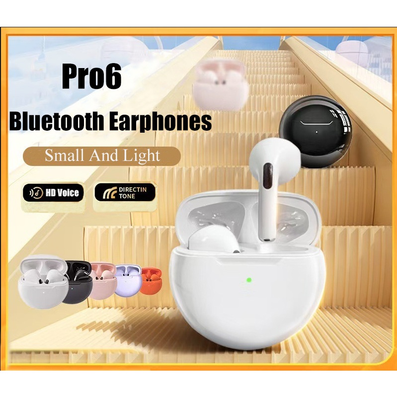 Pro6 Bluetooth Earphones Are Compact, Lightweight, Portable, And Widely ...