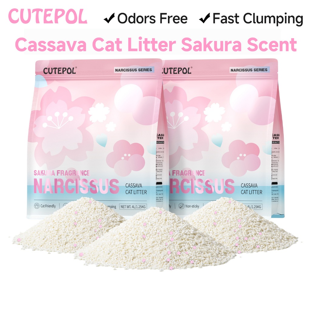 Curated visual reference: Cutepol Natural Cassava Cat Litter With Scent 8L 2 5Kg Photo Inspiration