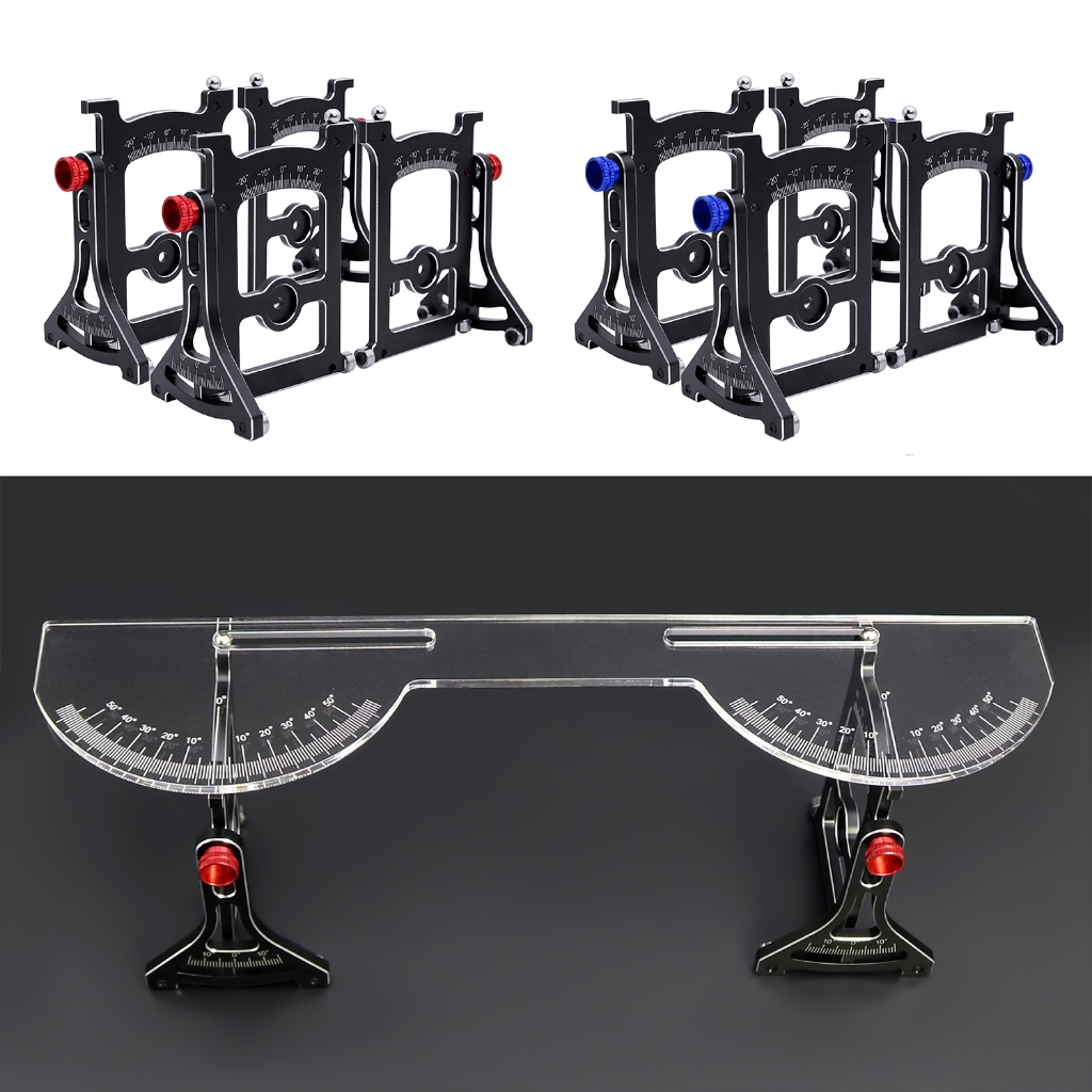 Aluminum Chassis Set-up System Measuring Tool Set With Wrench For 1/ 10 ...