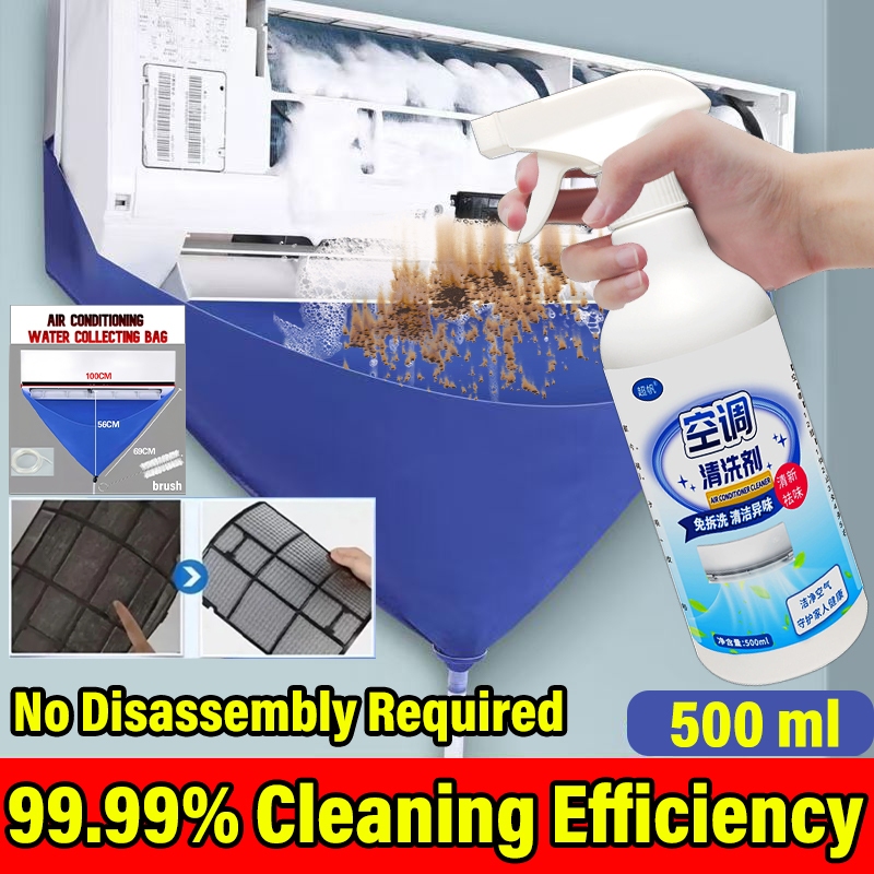 Aircond Cleaning Kit With Aircond Cleaning Cover PVC Material Cleaning ...