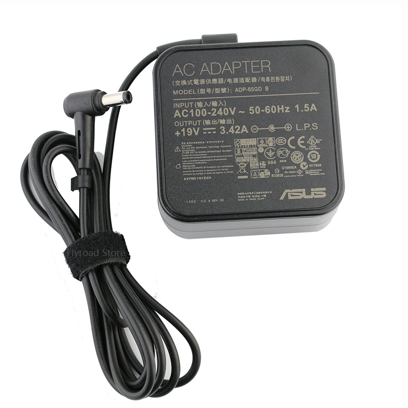 65W Monitor Adapter (5.5*2.5mm) for ASUS VG279QM VG279QMY VG27AQ1A ...