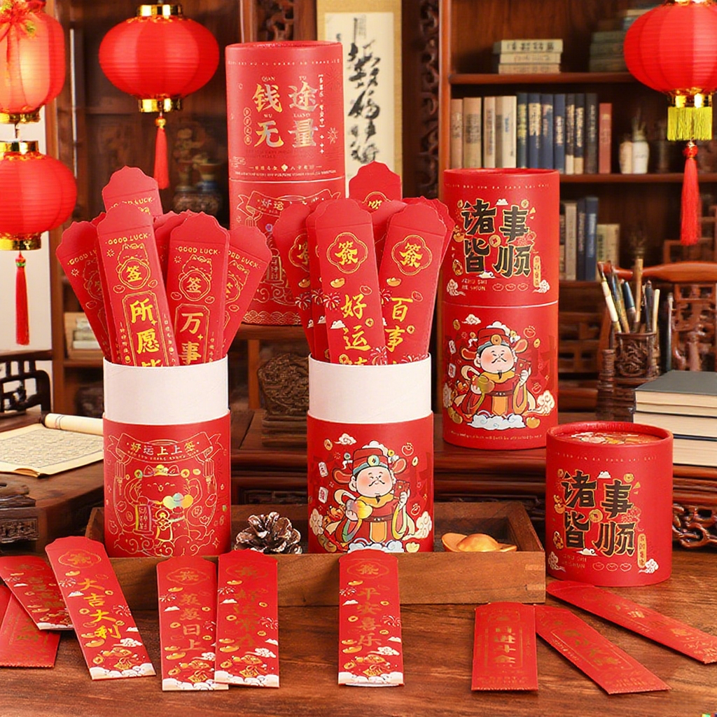 2026 Lucky Draw Box Red Packets Creative Blind Box Money Packets New ...
