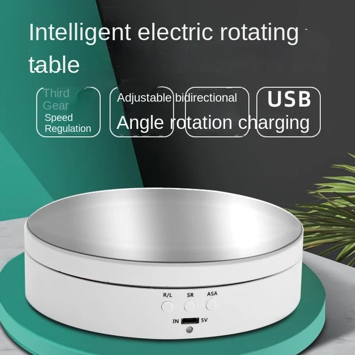 14CM Rotating Display Turntable Rotating Display Stand Electric 360 ...