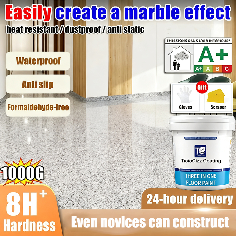 24 hour shipping】 epoxy sand floor paint self leveling paint cat lantai ...
