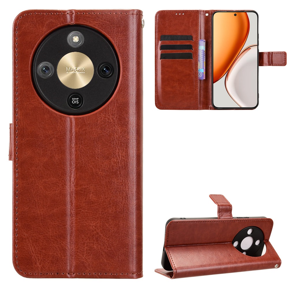 GOKEN Cover Portafoglio In Pelle Per Honor X7 – Con Slot Per Carte E Supporto, Blu - 4