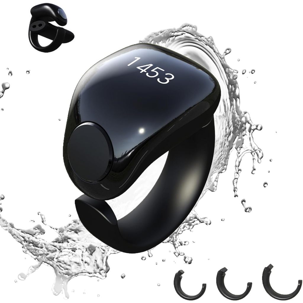 Tasbih Zikr Smart Praise Ring, Adjustable Praise Ring Finger Counter ...
