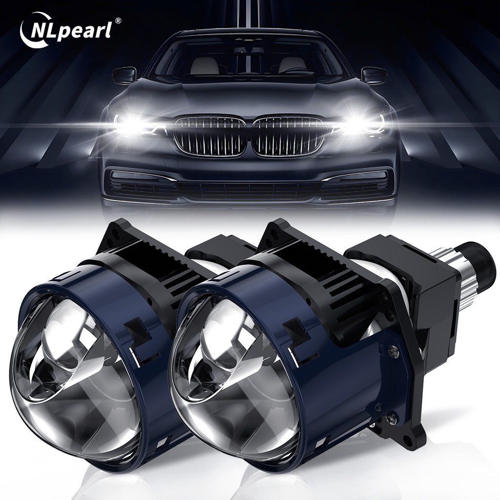 Nlpearl 2Pcs 3 Inch Bi LED projector Lens Headlight Projector High ...
