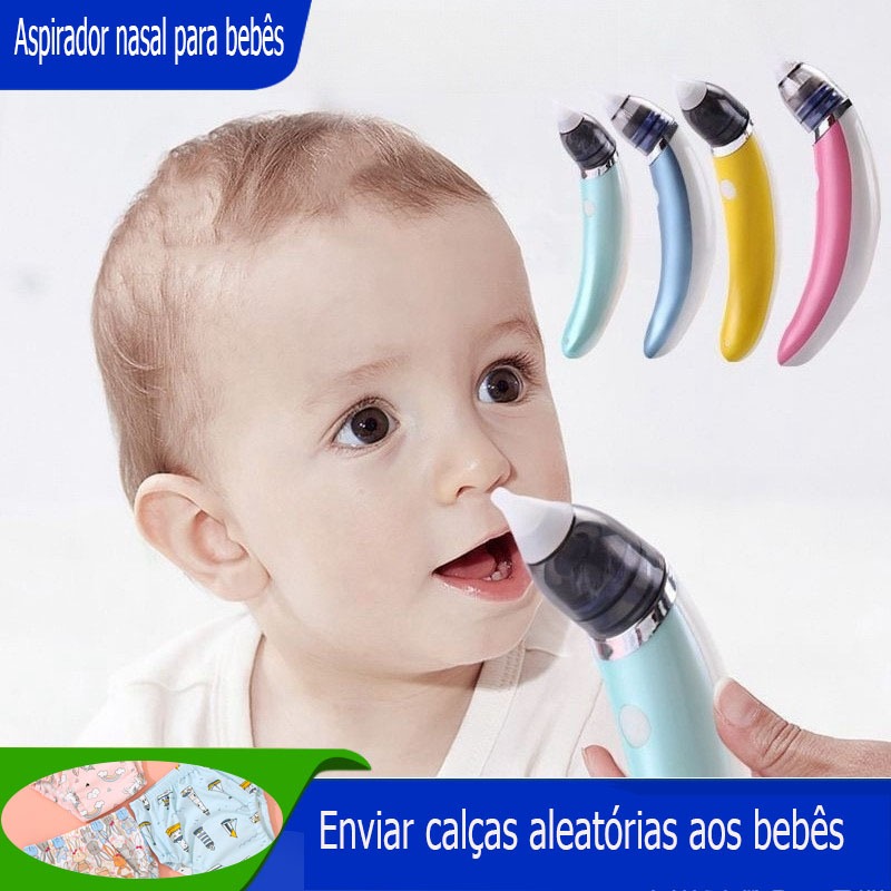Electric Nasal Aspirator for Babies - Baby Nasal Cleaner, Snot Suction ...