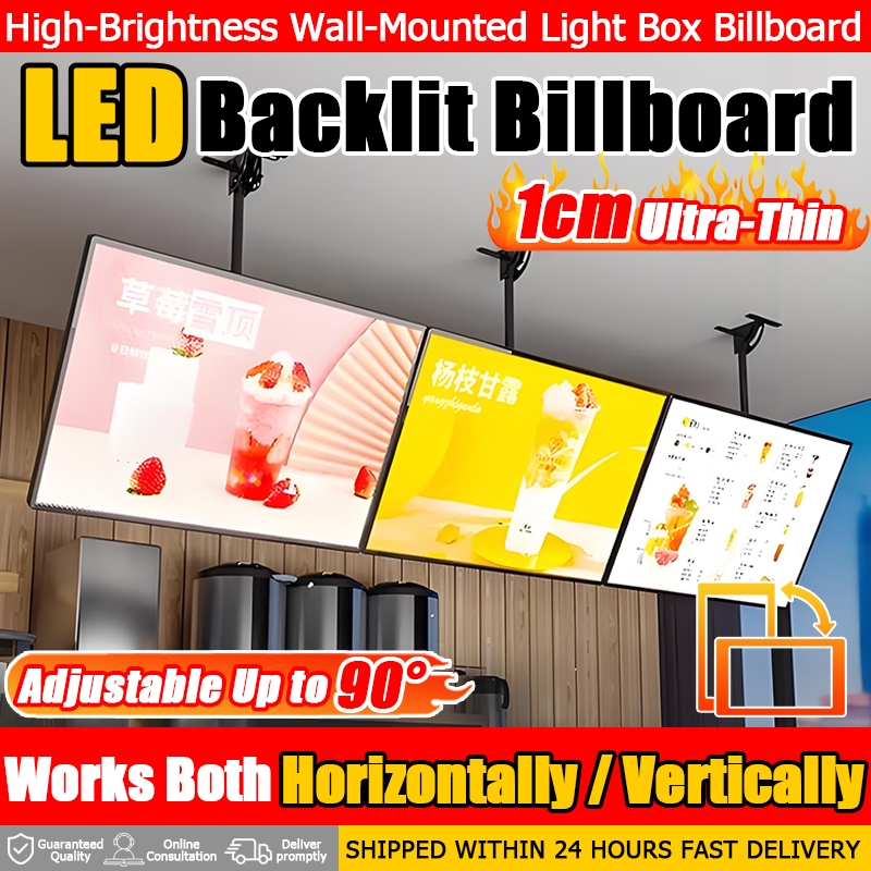 【brand new upgrade】led menu board led signboard display led light board ...