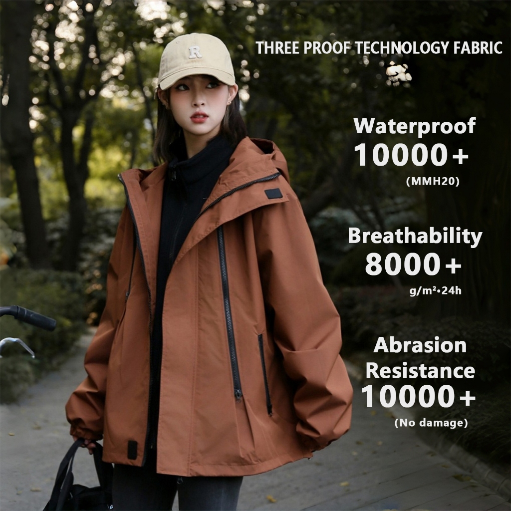 Autumn Winter New Outdoor Jacket Men Women Plus Size Windproof ...