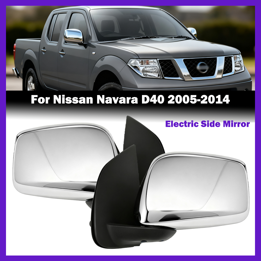FITS NISSAN NAVARA D40 2006-2013 WING MIRROR GLASS FLAT