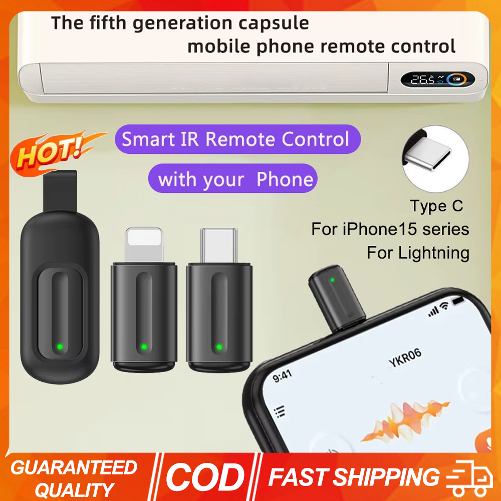(Local shipment) Phone Smart Infrared Remote Control Upgraded Capsule ...