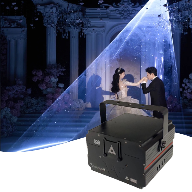5W RGB Scan Beam Line Laser Light DMX 512 Control Dj Laser Lighting For ...
