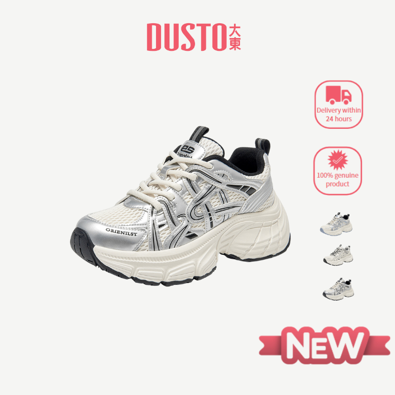 DUSTO Casual Sports Shoes Outdoor Flat Shoes Anti-slip All-match ...