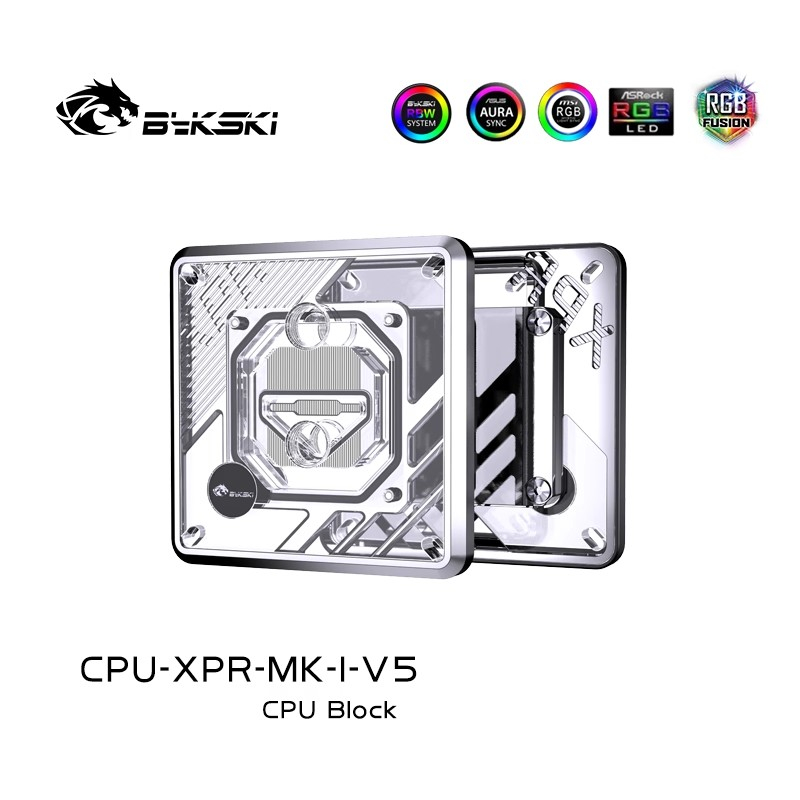 Bykski CPU-XPR-MK-I-V5 / CPU-XPR-MK-M-V5 CPU Water Cooling Block ...