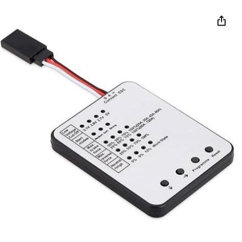 RC Programming Card for Surpass Hobby ESC Brushless Electronic Speed ...