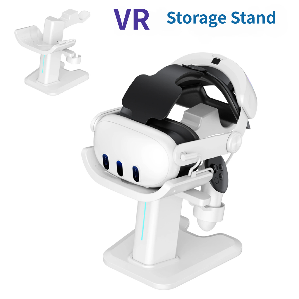 VR Storage Stand Compatible with Meta Quest 3 Storage Display Rack VR ...
