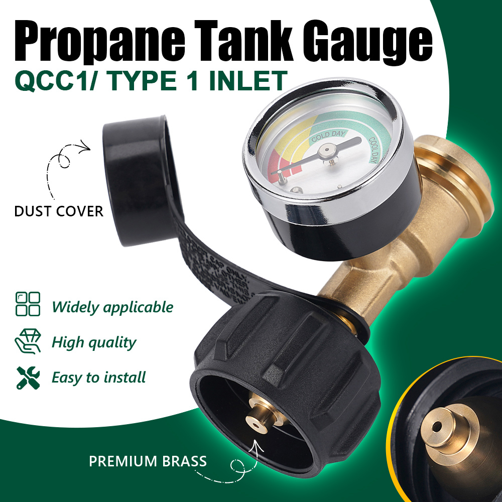 Universal Propane Gas Tank Adapter Converts POL Tanks Service Valve to ...