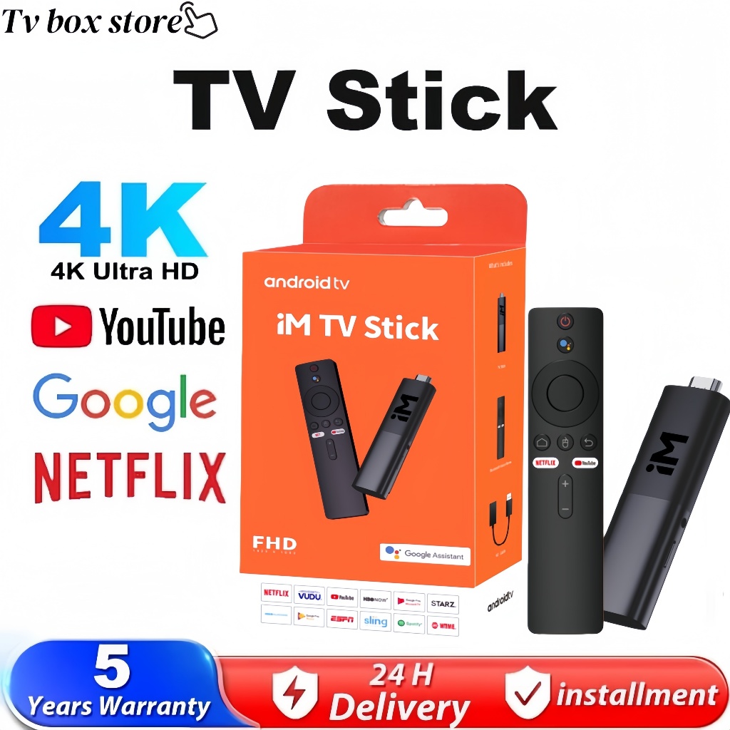 Smart IM TV AmlogicS905 Netflix/YouTube Stick | Shopee Malaysia