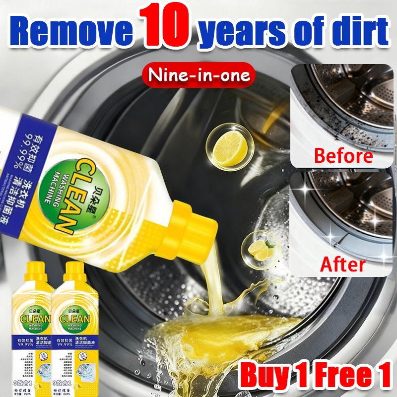 【9 in 1,clean as new 】CC Wash drum cleaner Washing machine cleaner Drum ...