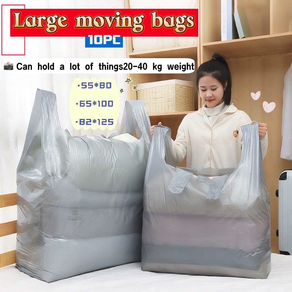 Luggage Storage Bag Large plastic bags with handles, various sizes ...