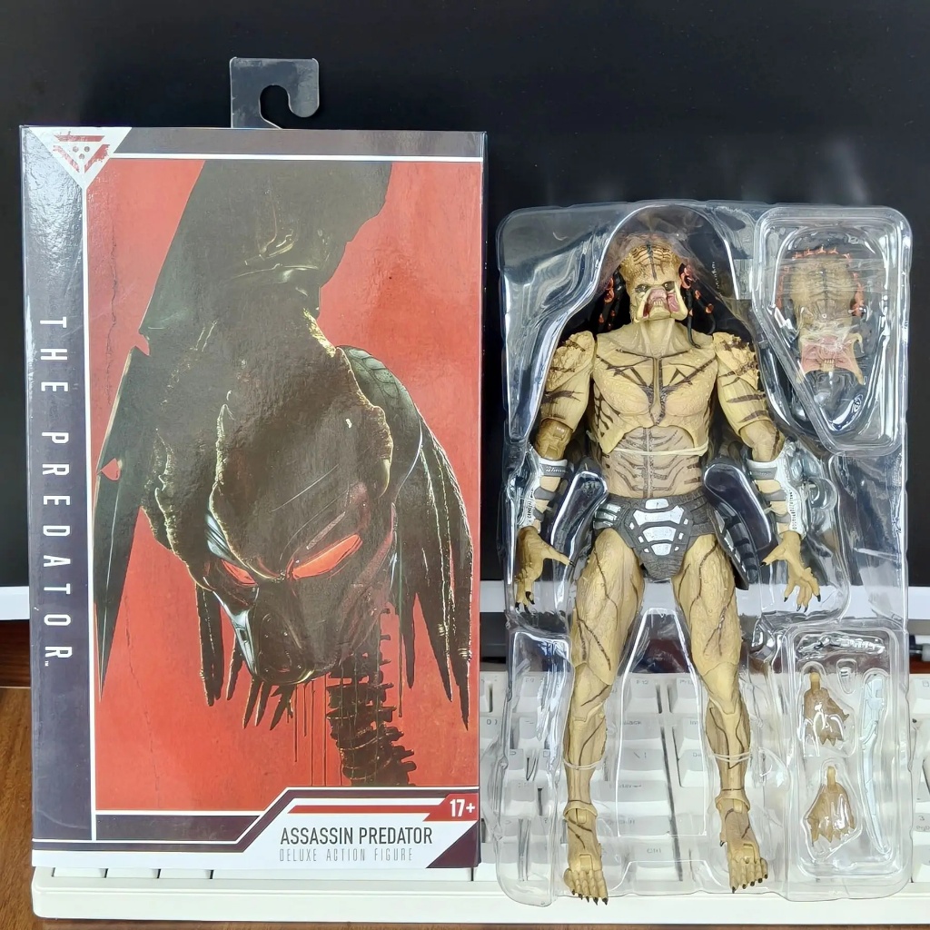 30cm NECA The Predator Assassin Predator Deluxe Action Figure | Shopee ...