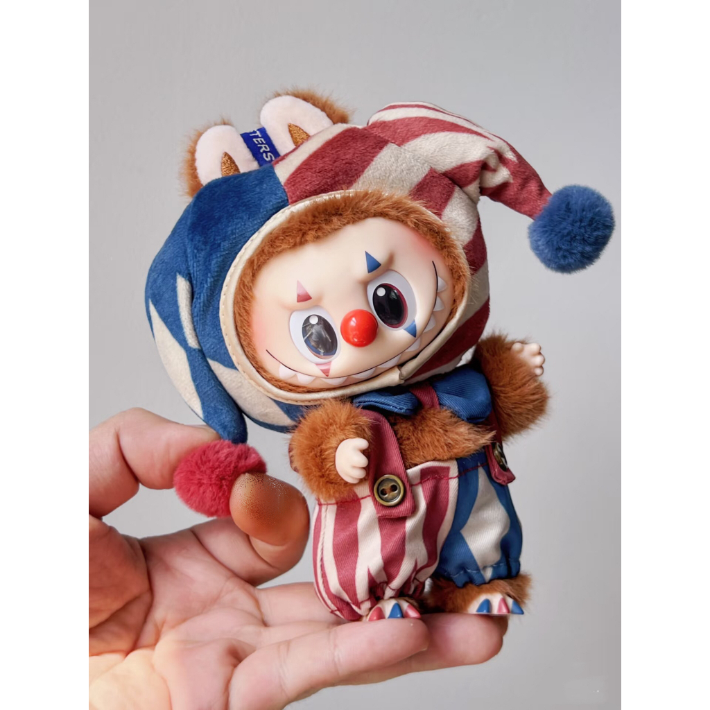 Throwing Ball Clown labubu Circus Doll Plush Toy Pendant | Shopee Malaysia