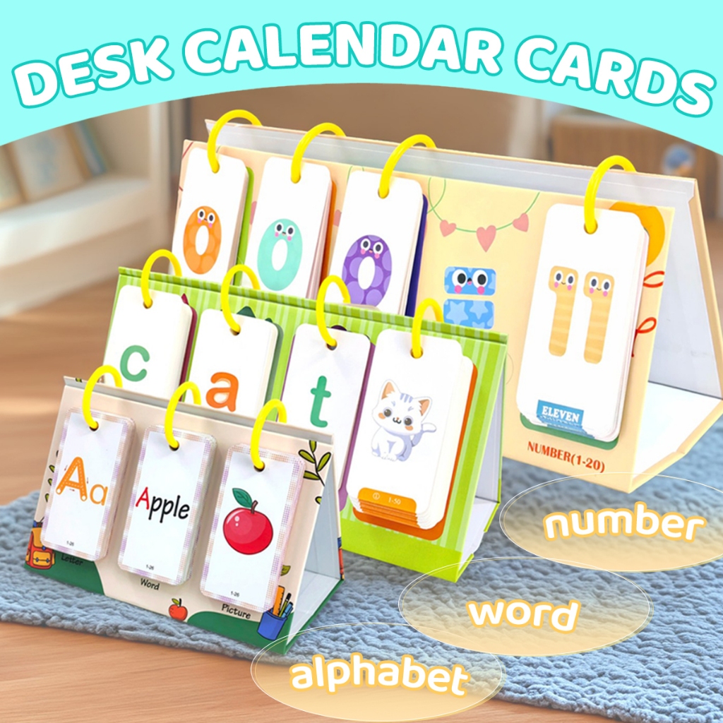 129Pcs Phonics English Flash Card CVC Words Vowel Consonant Desk ...