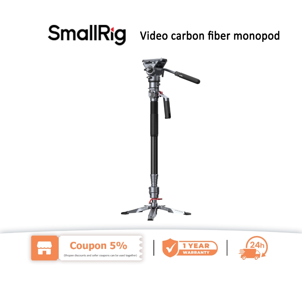 SmallRig Carbon Fiber Photography Monopod/Carbon Fiber Video Monopod ...