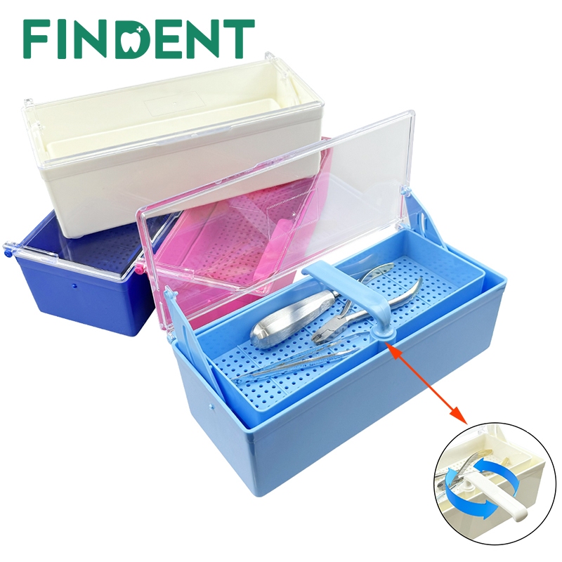 New dental instrument sterilization box oral mirror storage and ...