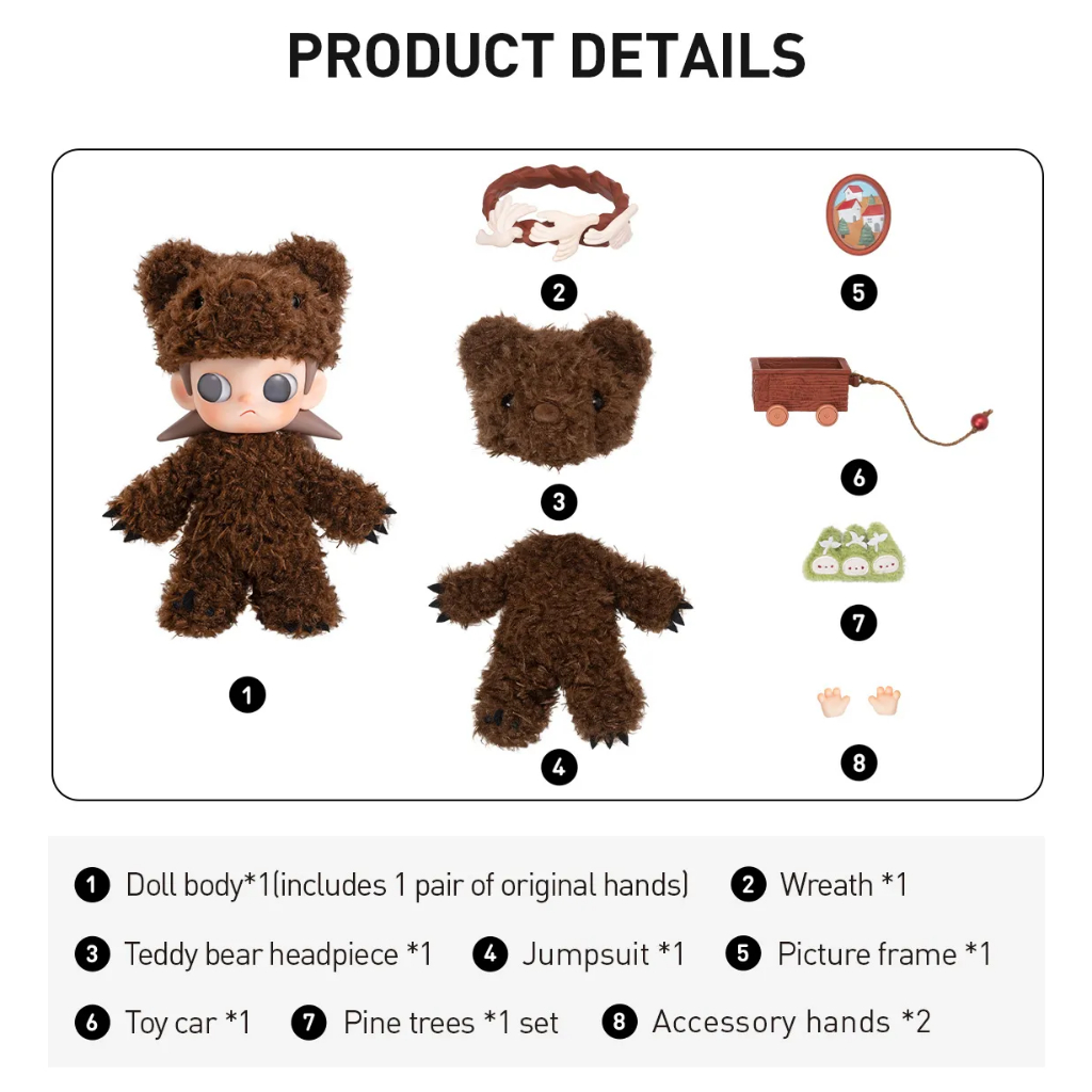 ZSIGA BJD - Zsiga Gingerbread Man 1/8 Action Figure Doll / Zsiga