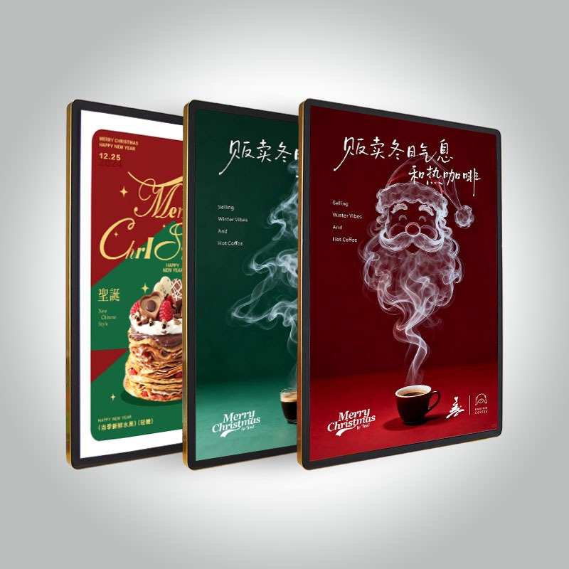 coffee shop led poster advertisment frame wall mont super slim led ...