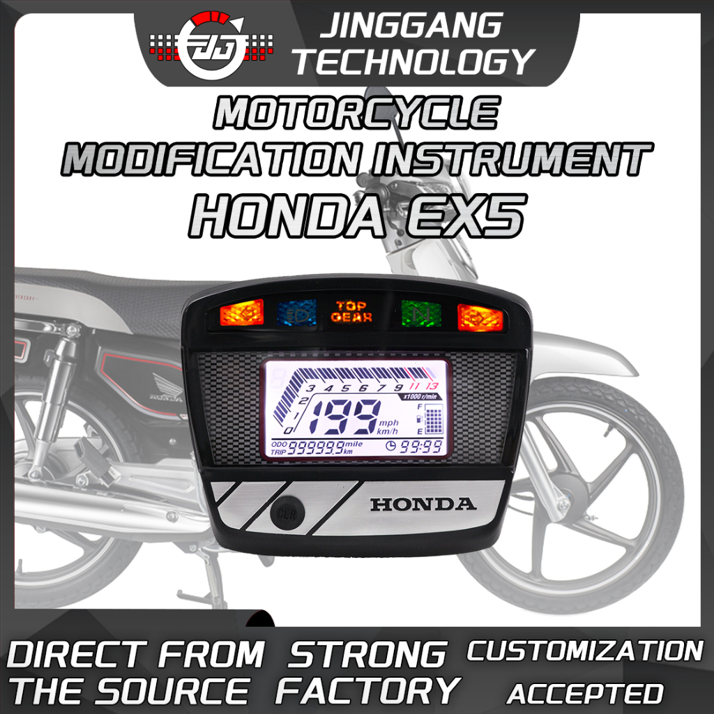 For HONDA EX5 Dream/HIGH POWER DIGITAL METER Motorcycle meter LED ...