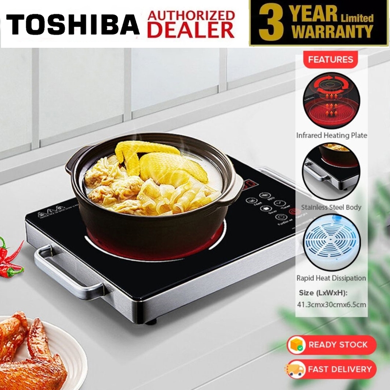 Toshiba 3500W Electric Ceramic Stove Burner Infrared Induction Cooker ...