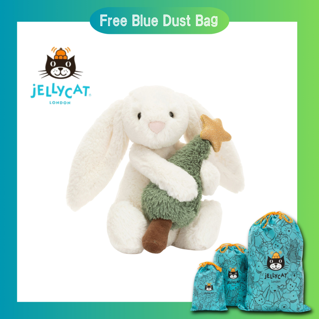 Jellycat Tree Hugger Rabbit, embodying a sense of security in its ...
