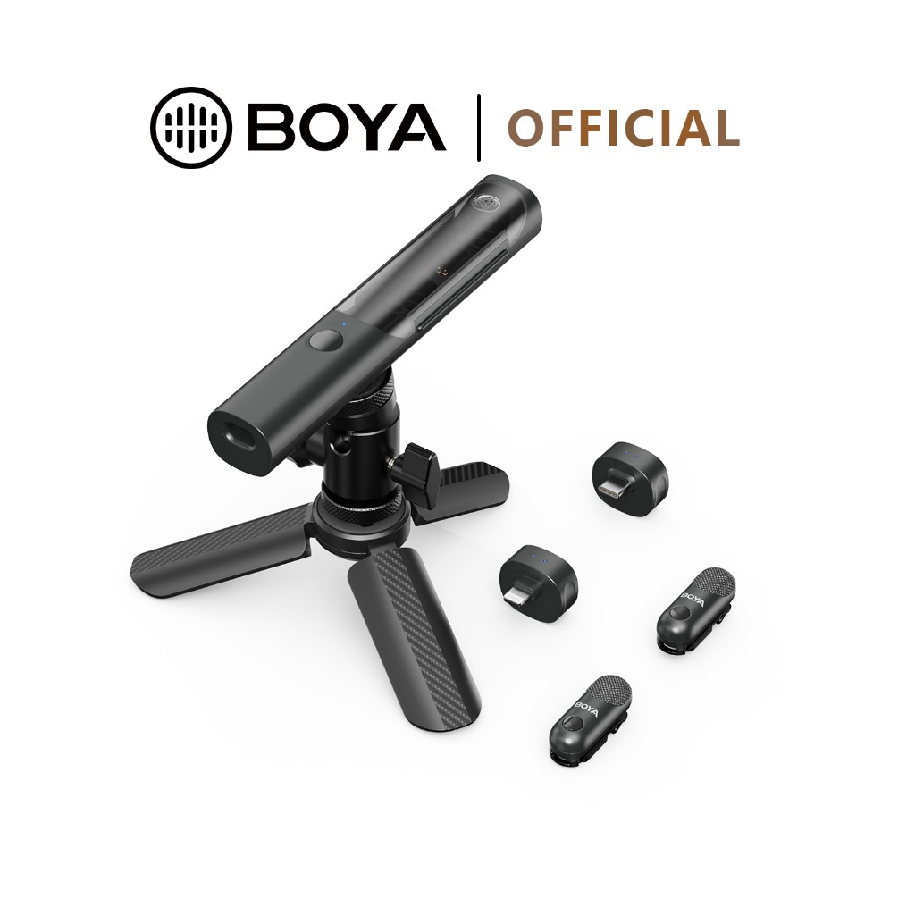 BOYA Magic 4 forms in 1 Wireless Microphone Mini Mic AI Noise ...