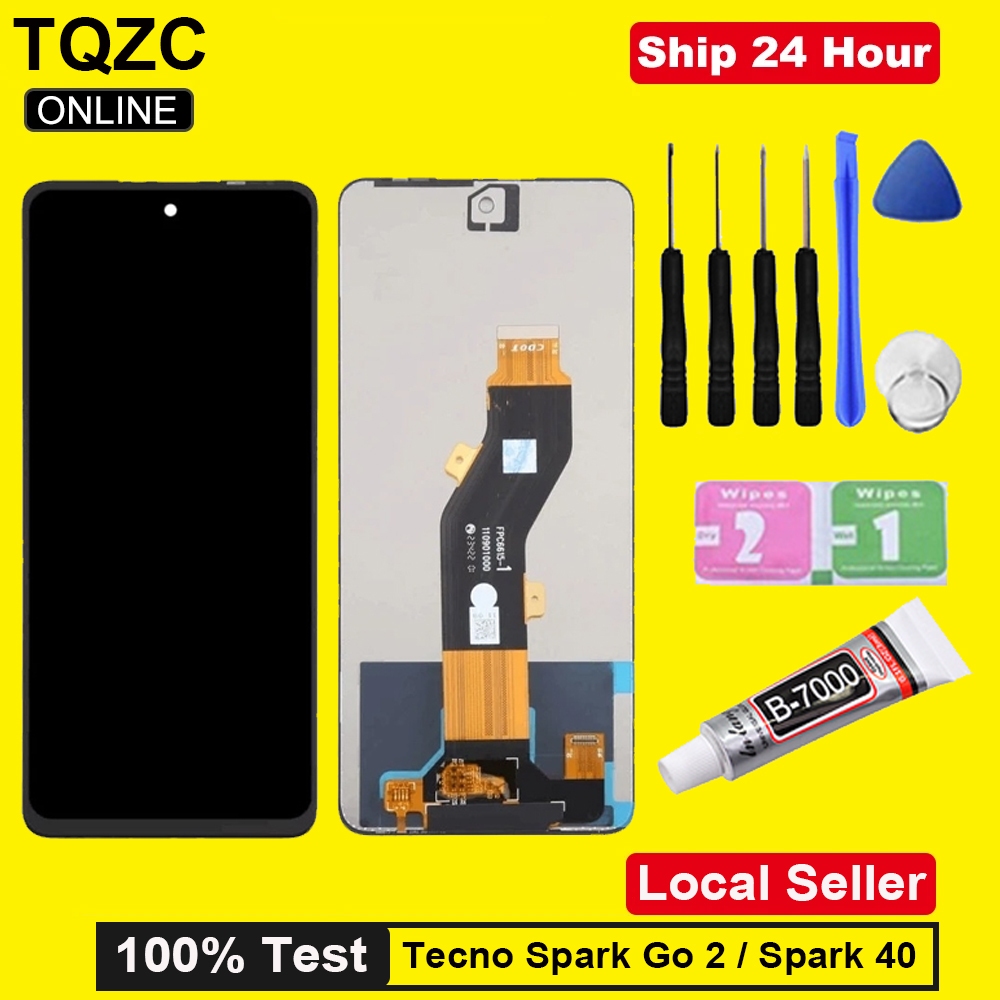 TQZC Original LCD For Tecno Spark Go 2 / Spark 40 / 40C / Infinix Hot ...