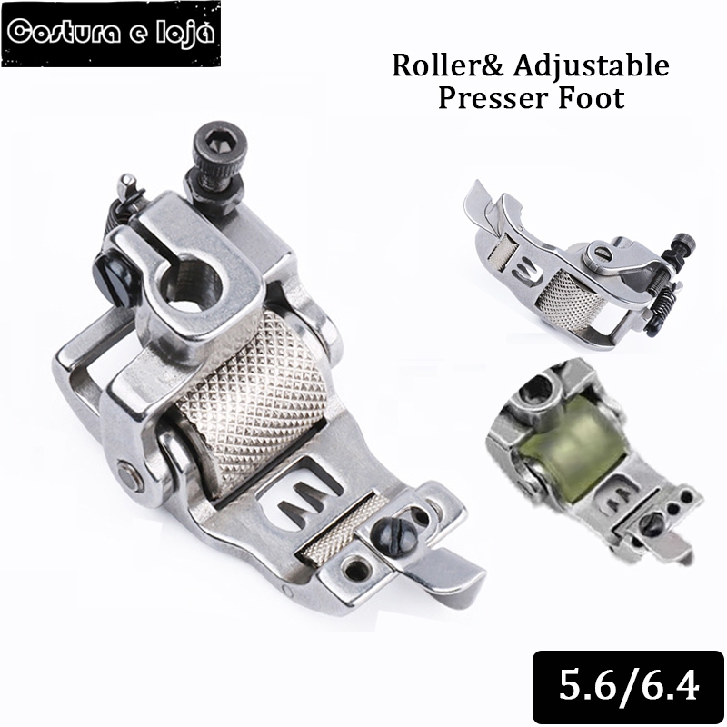 Dual Needle Roller And Adjustable Presser Foot for Industrial Sewing ...