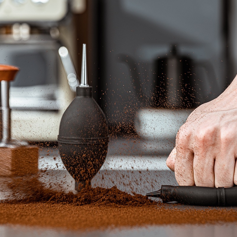 Coffee Machine Cleaning Air Blowing Ball Grinder Coffee Powder Dust ...