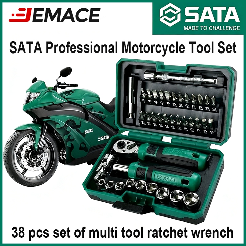 SATA Ratchet Wrench Set Screwdriver Set Motorcycle Repair Tools Sata ...
