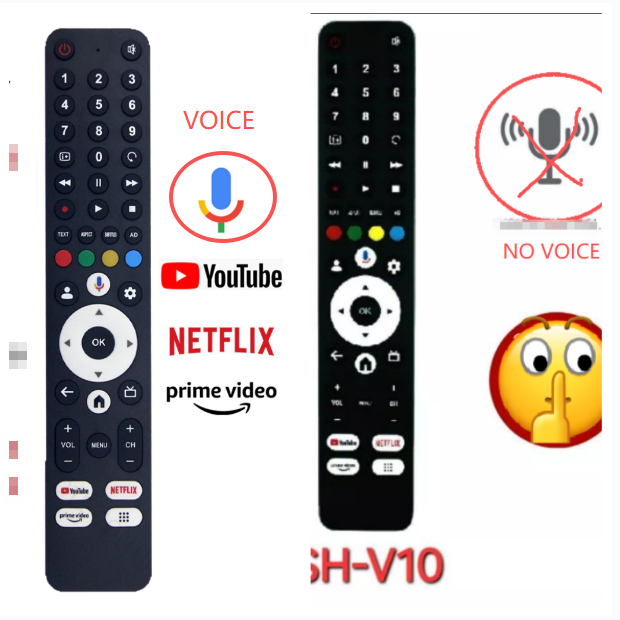 SHARP (VOICE/Without voice )4K 55 inch UHD HDR Google LED TV remote ...