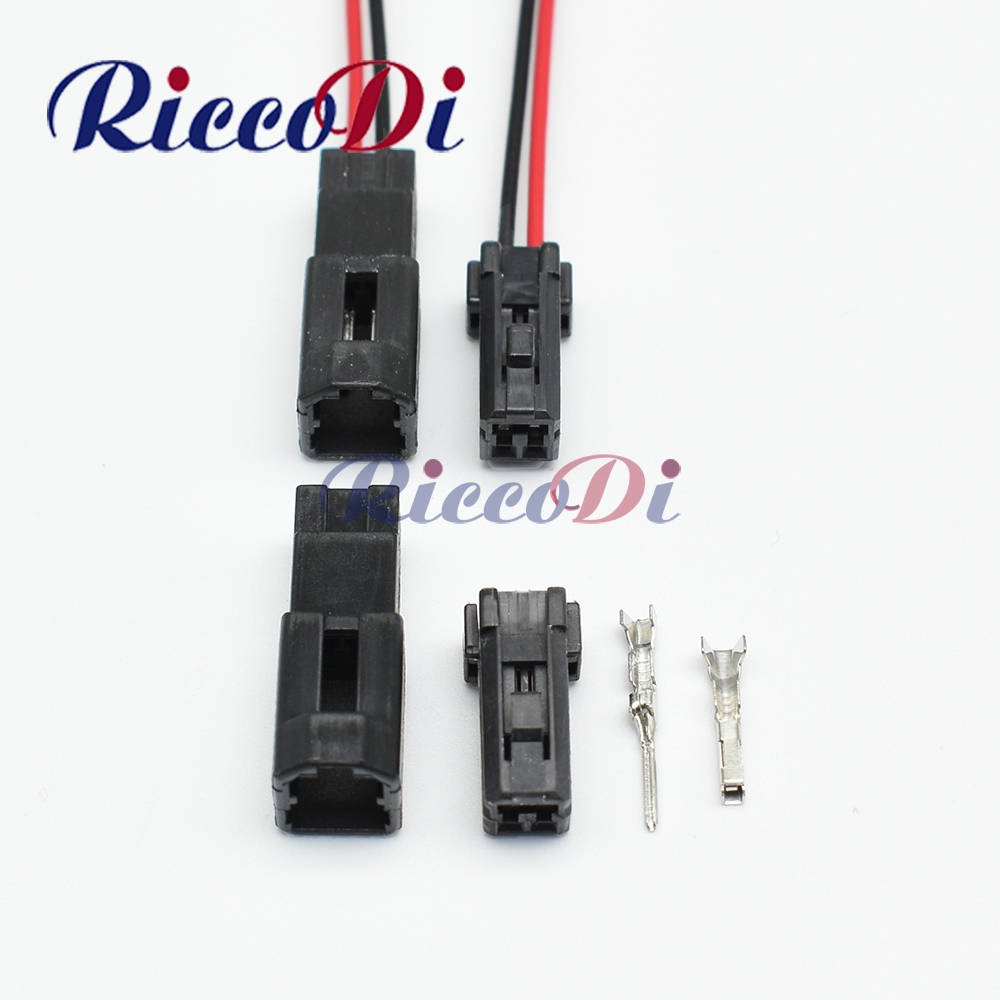 1 Set 2 pin 174057-2 174056-2 car speaker plug tweeter plugs auto ...