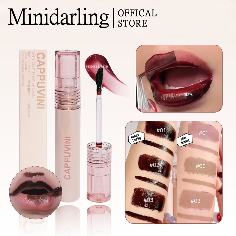 【可撕拉的唇釉】 Lip Matte Liptint Waterproof Tahan Lama Lipmatte Lip Gloss ...