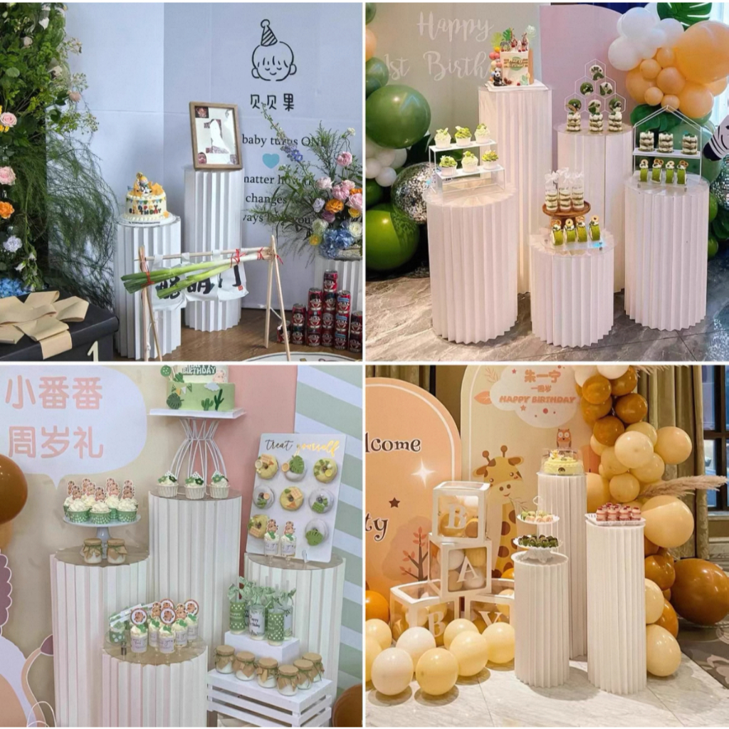 Christmas & Wedding Dessert Stand Roman Pillar Folding Column Route ...