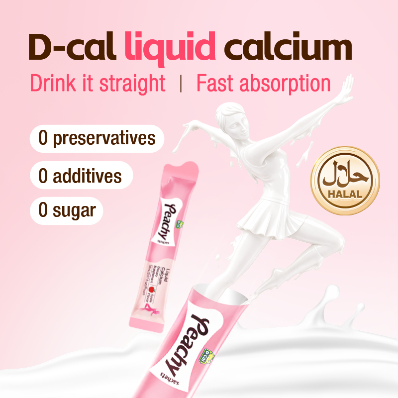 D-Cal HALAL Pregnant Women Liquid Calcium Fetal Development Maternal ...