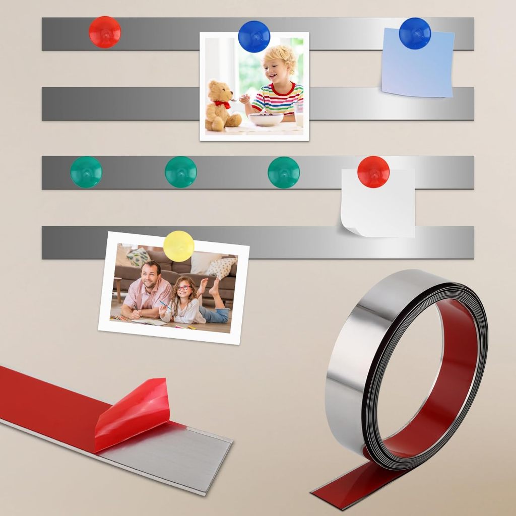 Flexible Self Adhesive Metal Strip for Magnets, Peel and Stick Ferrous ...