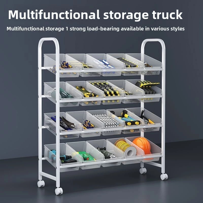 Hardware Repair Storage Workshop Storage Rack Multifunctional Movable ...