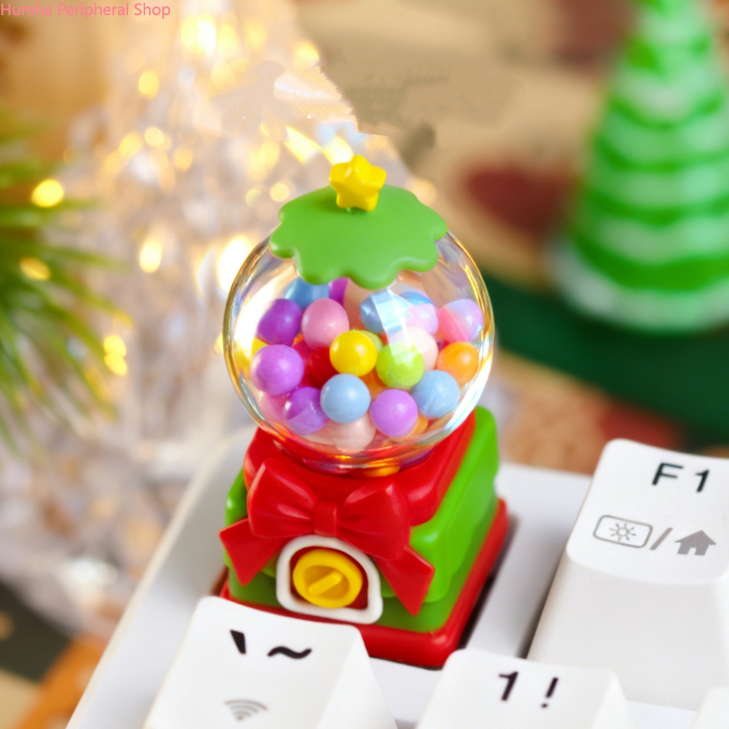 Humha artisan keycap Candy machine keycap Hand made Resin keycap ...