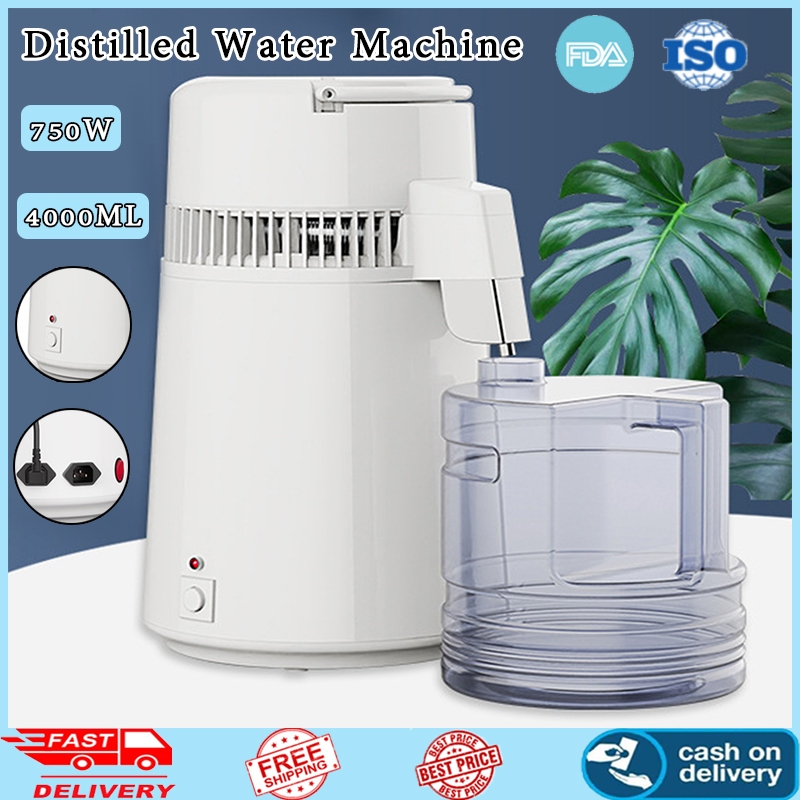 【Local Warehouse+COD】【Fast Delivery】 Distilled Water Machine Distiller ...
